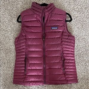 Patagonia Women's Vest in Burgundy